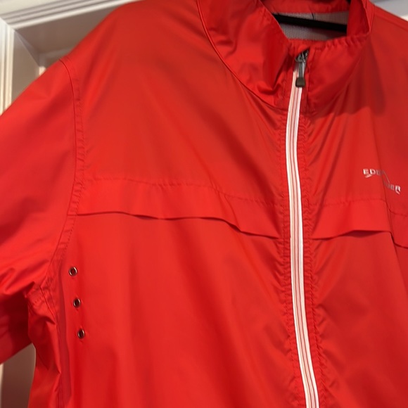Eddie Bauer Windbreaker Red Large - Picture 2 of 10